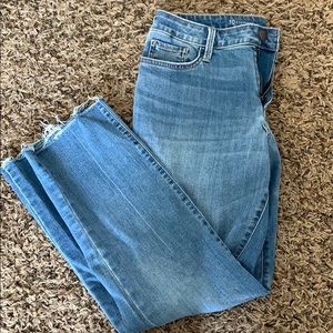 Straight leg jeans